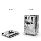 Large Capacity Foldable Rolling Luggage Shopping Bag - 03