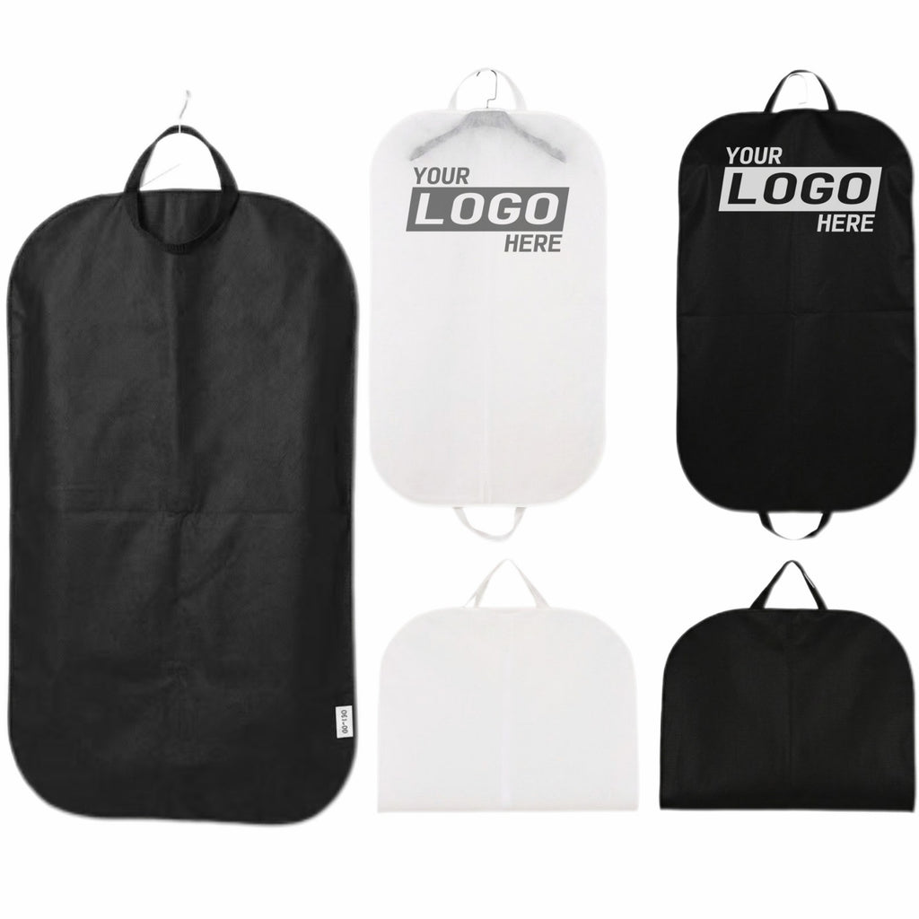 Premium Portable Zippered Dustproof Suit Garment Bag - printed product