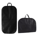 Premium Portable Zippered Dustproof Suit Garment Bag - Black
