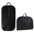 Premium Portable Zippered Dustproof Suit Garment Bag - Black
