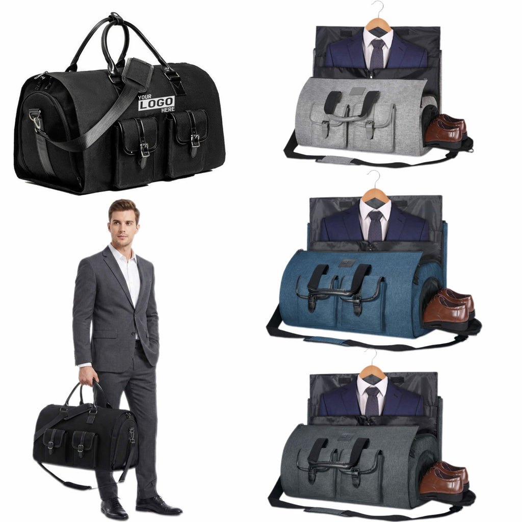 Large Waterproof Mens Business Travel Suit Garment Bag - printed product