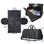 Large Waterproof Mens Business Travel Suit Garment Bag - product size