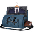 Large Waterproof Mens Business Travel Suit Garment Bag - Blue