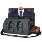 Large Waterproof Mens Business Travel Suit Garment Bag - Dark Grey