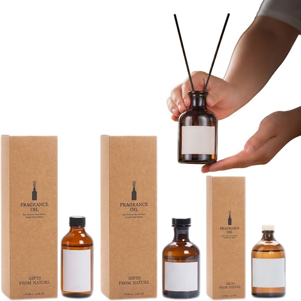 Soothing Aromatherapy Diffuser Oil Refill With Reeds - blank product