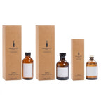 Soothing Aromatherapy Diffuser Oil Refill With Reeds - Brown