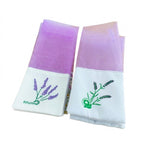 Handmade Natural Lavender Sachets with Ribbon Bow - Light Purple