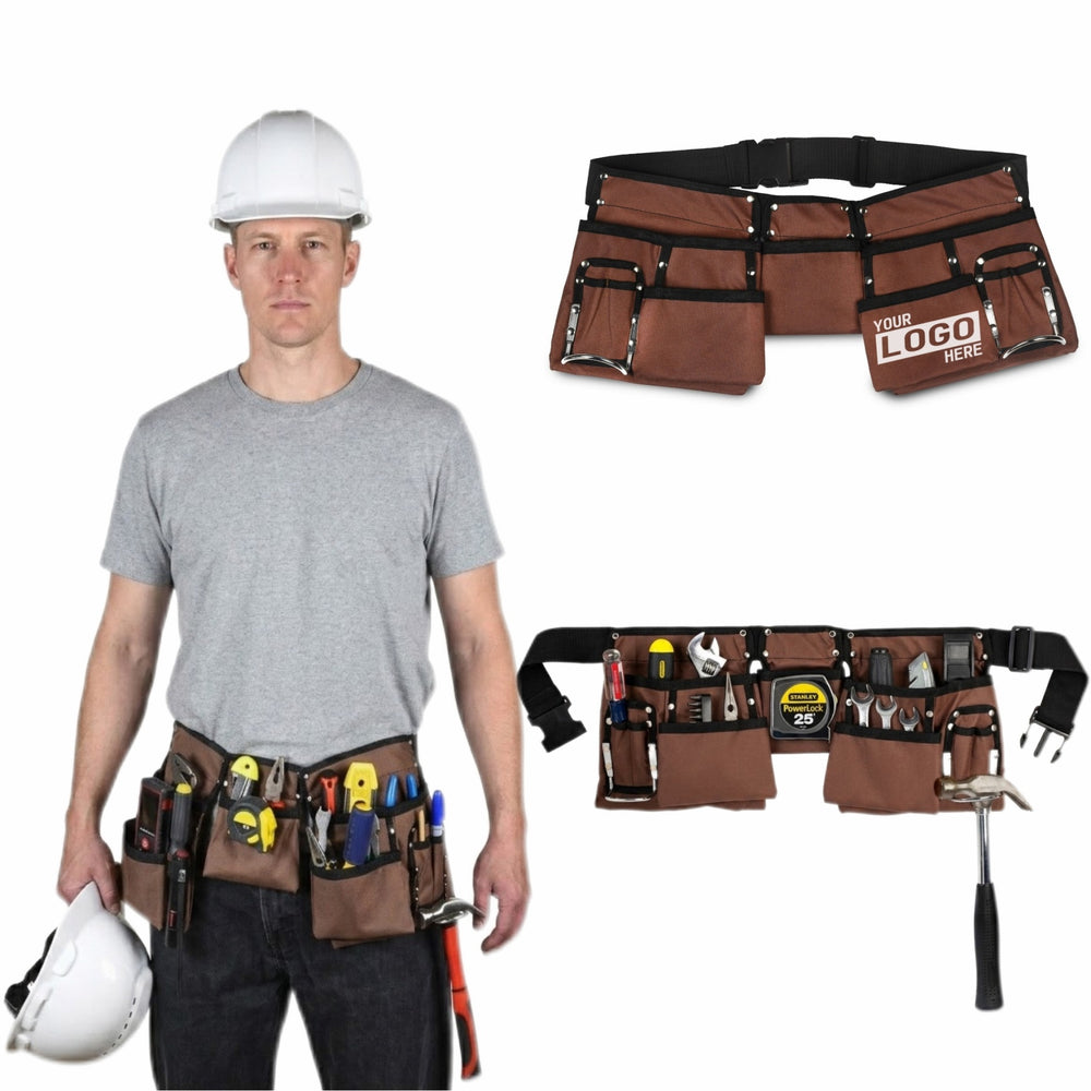 Heavy Duty Wear Resistant Oxford Cloth Tool Waist Pouch Primary imprint location