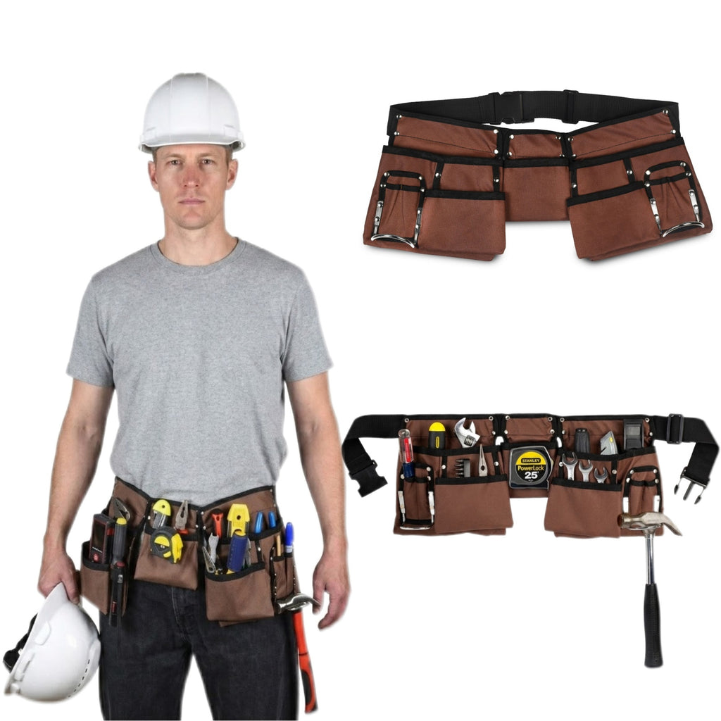 Heavy Duty Wear Resistant Oxford Cloth Tool Waist Pouch - blank product