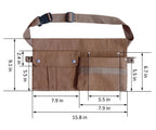 Heavy Duty Durable Canvas Carpenter Construction Tool Belt - product size
