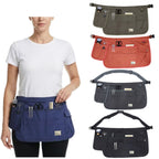 Durable Canvas Multi Pocket Half Apron Tool Organizer - blank product