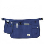 Durable Canvas Multi Pocket Half Apron Tool Organizer - Blue