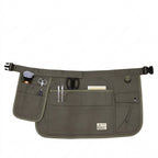 Durable Canvas Multi Pocket Half Apron Tool Organizer - Green