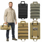 Heavy Duty Oxford Cloth Roll Up Hardware Tool Organizer - printed product