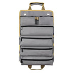 Heavy Duty Oxford Cloth Roll Up Hardware Tool Organizer - Grey