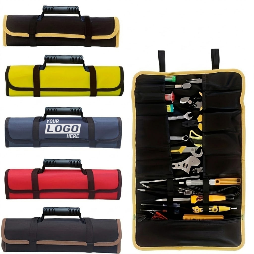 Portable Multi-Purpose Roll Up Tool Bag Organizer - printed product
