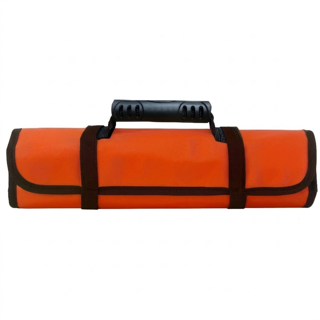 Portable Multi-Purpose Roll Up Tool Bag Organizer - Orange