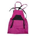 Durable Waterproof Gardening Picking Apron With Large Pouch - Pink