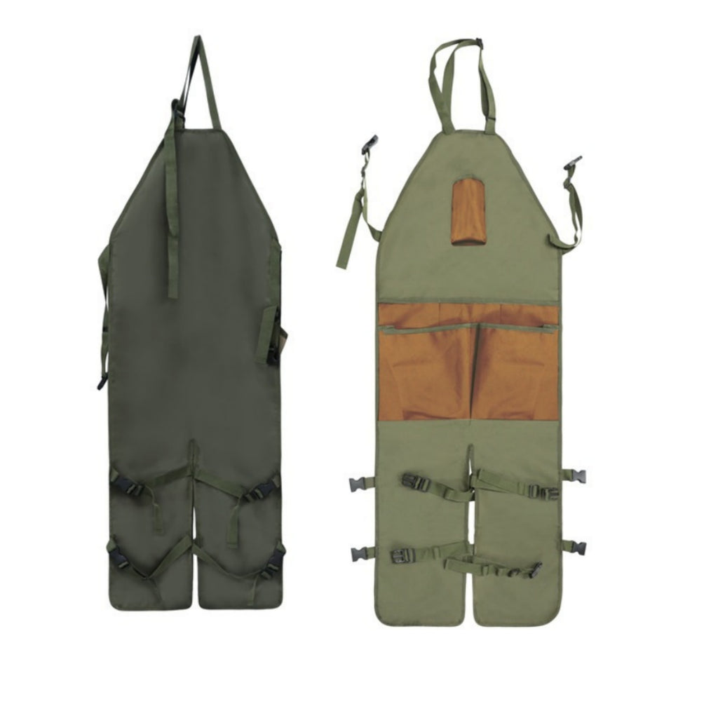 Heavy Duty Split Leg Gardening Apron With Tool Pockets - 03