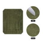 Professional Waxed Canvas Roll Up Knife Case - 03