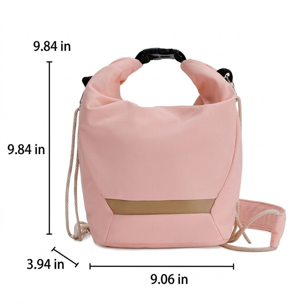Waterproof Mirrorless Camera Sling Chest Bag - product size
