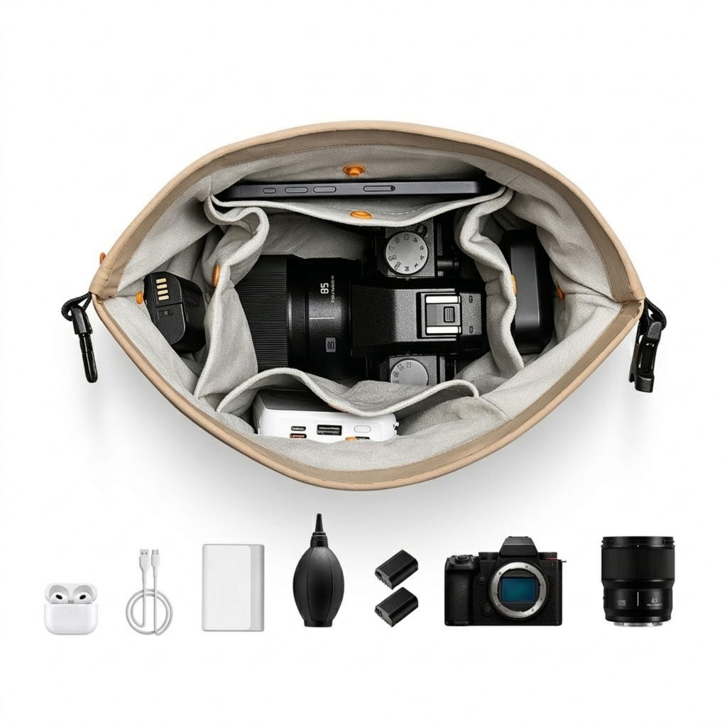 Waterproof Mirrorless Camera Sling Chest Bag - 03
