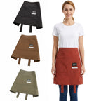Water Resistant Waist Apron With Pockets - blank product