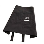 Water Resistant Waist Apron With Pockets - Black