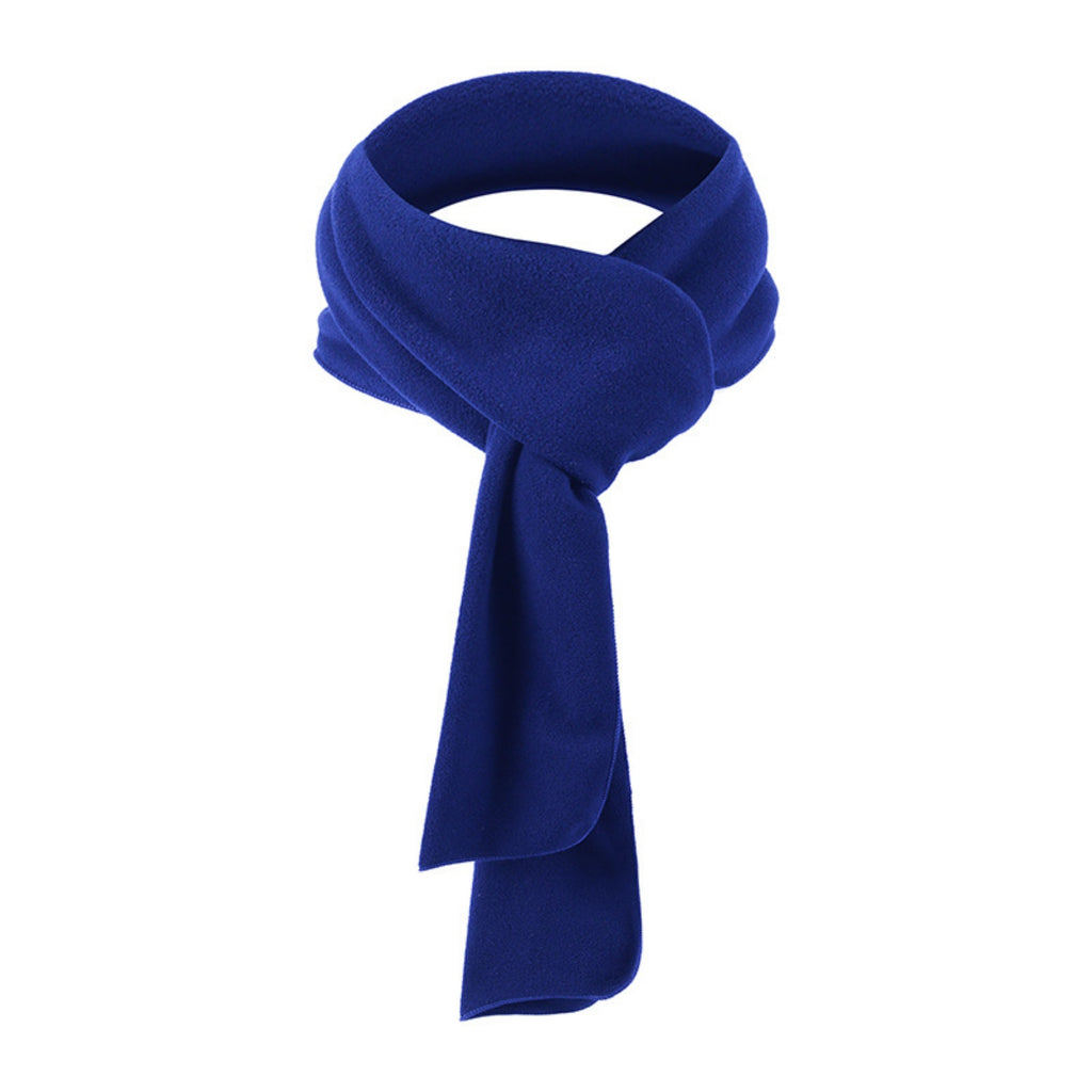 Warm Winter Long Scarf Windproof Neck Gaiter Face Cover - Blue