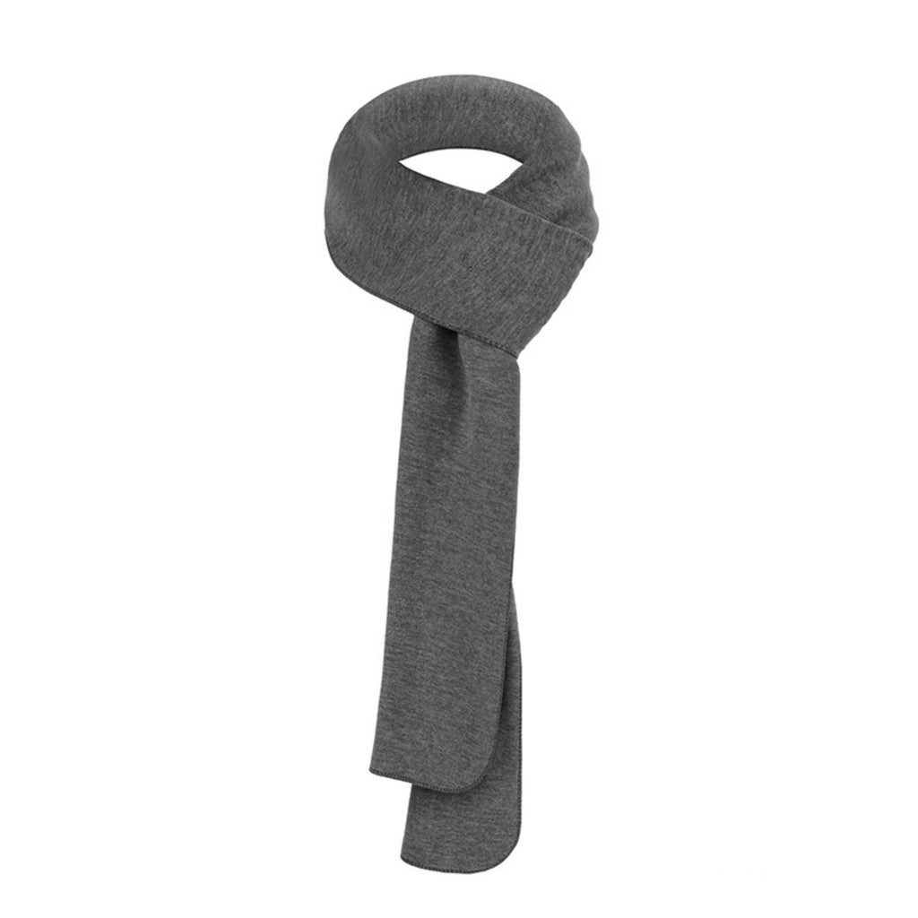 Warm Winter Long Scarf Windproof Neck Gaiter Face Cover - Grey