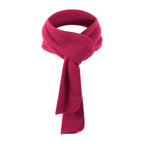Warm Winter Long Scarf Windproof Neck Gaiter Face Cover - Pink