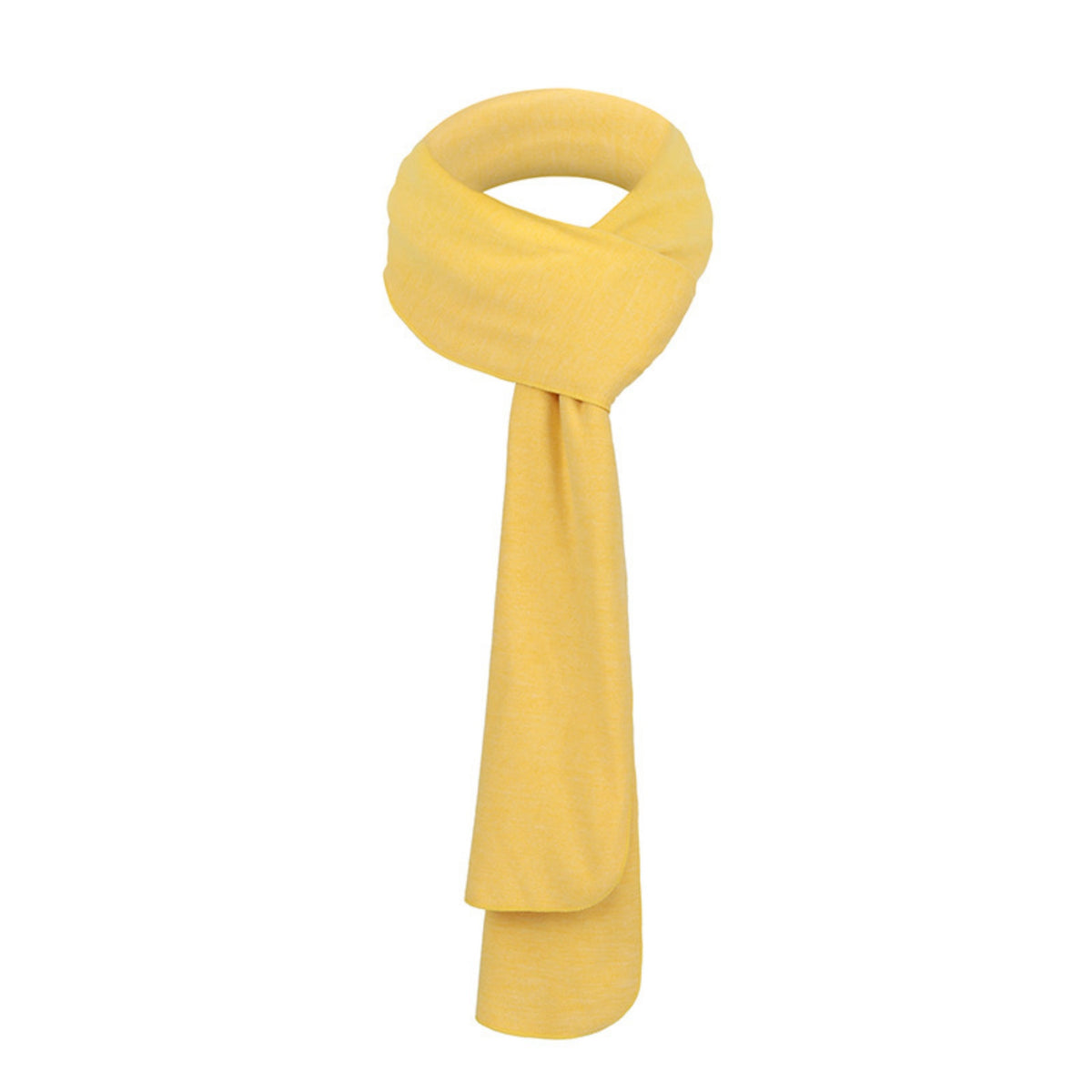 Warm Winter Long Scarf Windproof Neck Gaiter Face Cover - Yellow