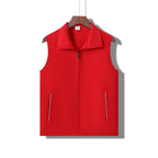 Waterproof Reflective Volunteer Workwear Vest - Red