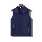 Waterproof Reflective Volunteer Workwear Vest - Dark Blue