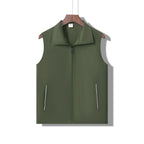 Waterproof Reflective Volunteer Workwear Vest - Dark Green