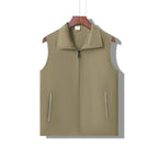 Waterproof Reflective Volunteer Workwear Vest - Khaki