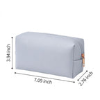 PU Leather Cosmetic Bag Travel Makeup Organizer - product size