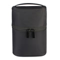 Portable Large Capacity Travel Makeup Organizer Bag - Black 