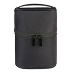 Portable Large Capacity Travel Makeup Organizer Bag - Black 