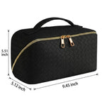 Stylish Large Capacity Portable Pillow Cosmetic Bag - product size