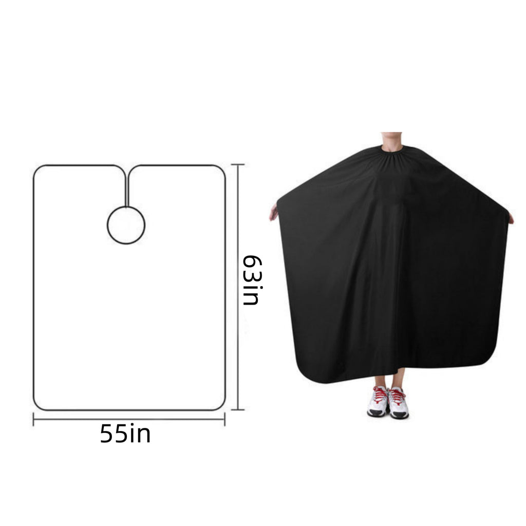 Extra Large Anti Static Hair Cutting Salon Barber Cape - product size