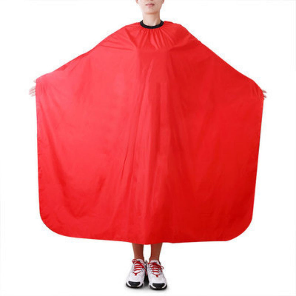 Extra Large Anti Static Hair Cutting Salon Barber Cape - Red