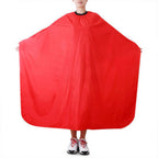 Extra Large Anti Static Hair Cutting Salon Barber Cape - Red