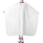 Extra Large Anti Static Hair Cutting Salon Barber Cape - White