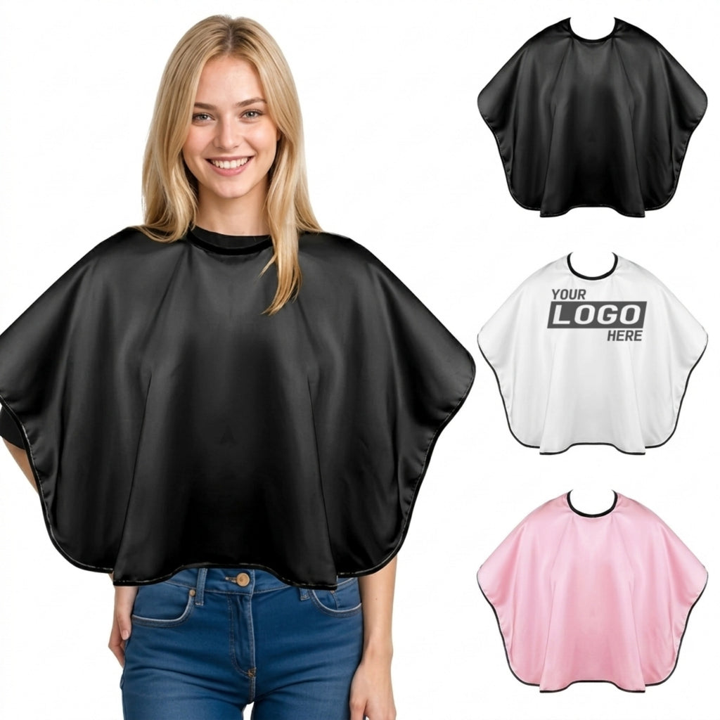 Waterproof Haircut Cape Salon Hair Dyeing Apron - printed product
