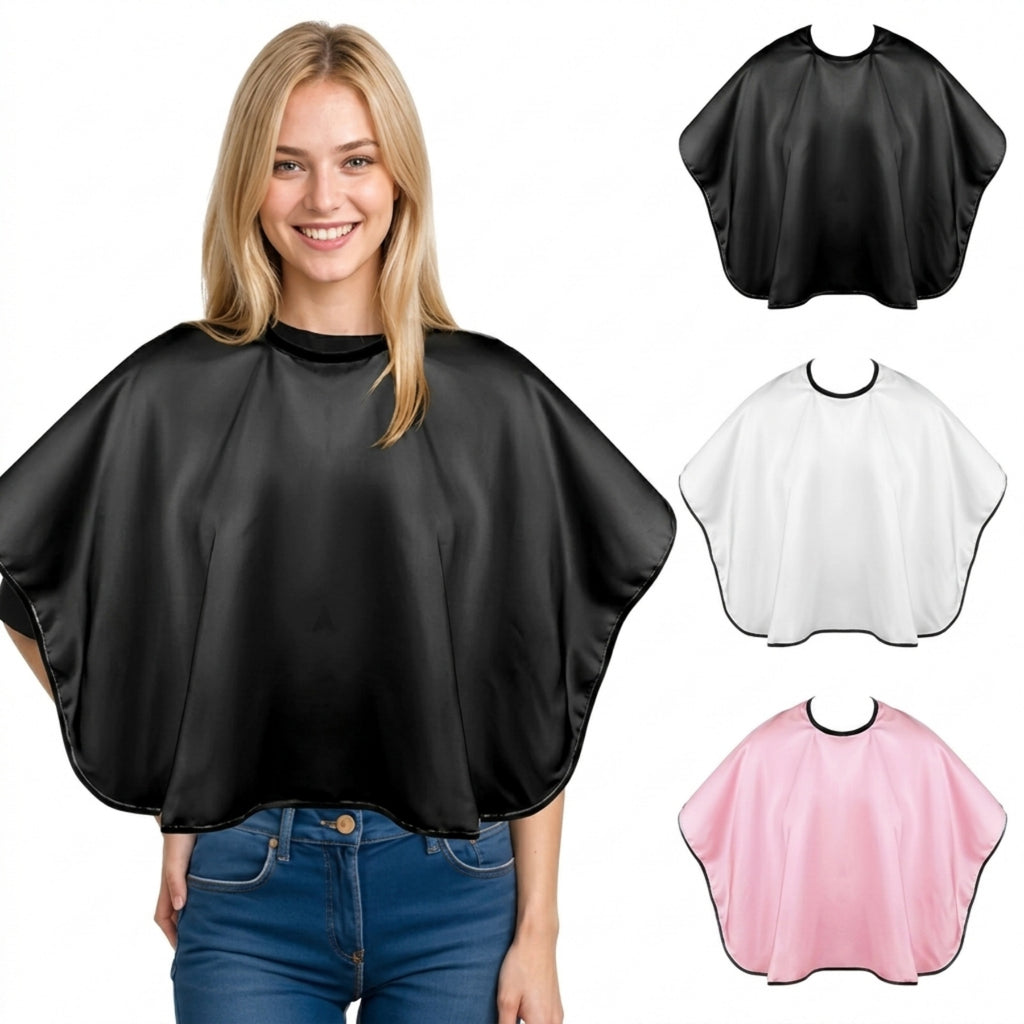 Waterproof Haircut Cape Salon Hair Dyeing Apron - blank product