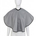 Waterproof Haircut Cape Salon Hair Dyeing Apron - Grey