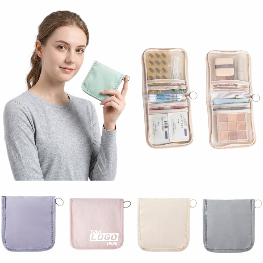 Portable Travel Mini First Aid Medicine Organizer Bag - printed product