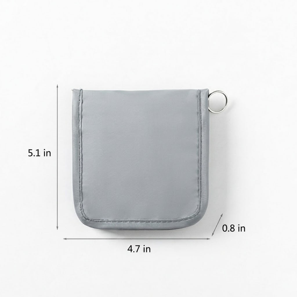 Portable Travel Mini First Aid Medicine Organizer Bag - product size