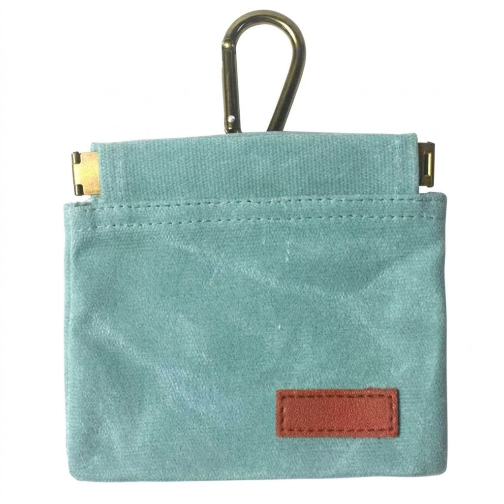 Hands-Free Portable Pet Training Treat Pouch - Blue